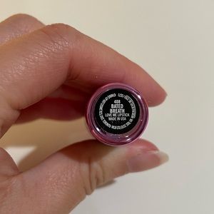 Bated breath. Mac lipstick